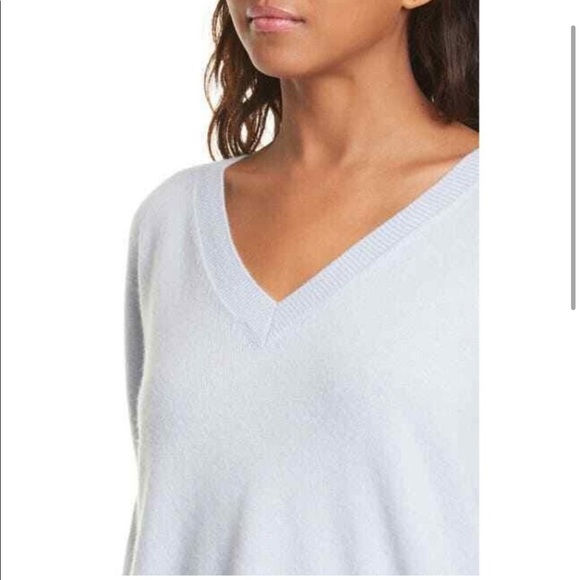 Nordstrom Signature Cashmere V Neck Sweater - Picture 3 of 6
